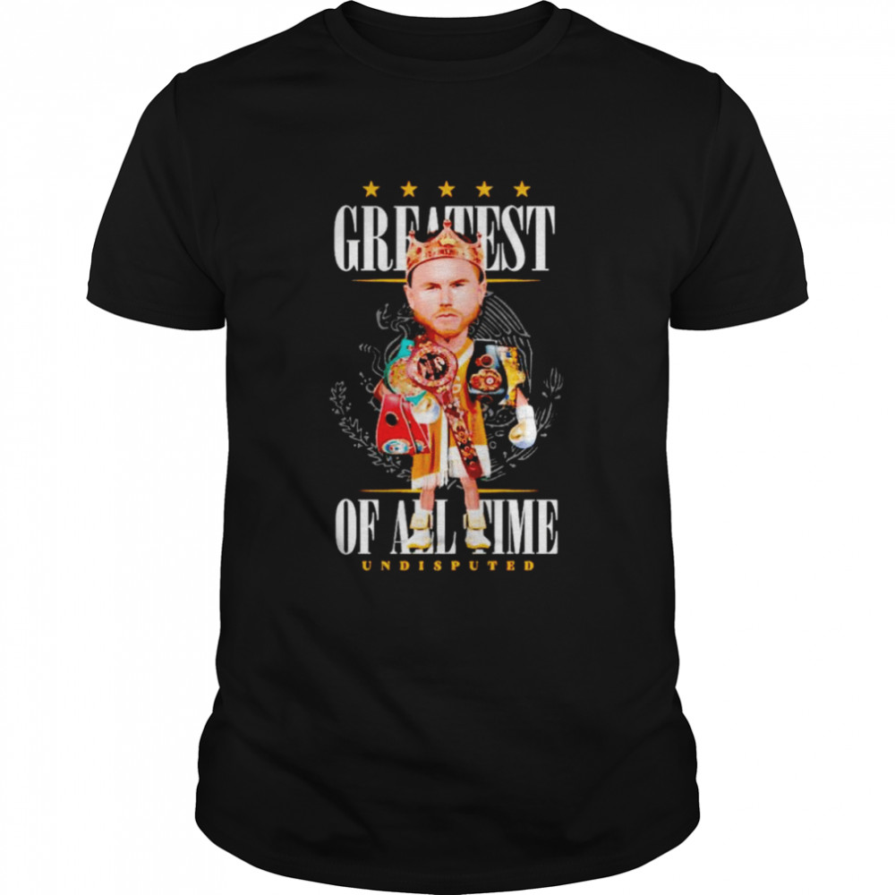 Canelo Alvarez greatest of all time undisputed shirt Classic Men's T-shirt