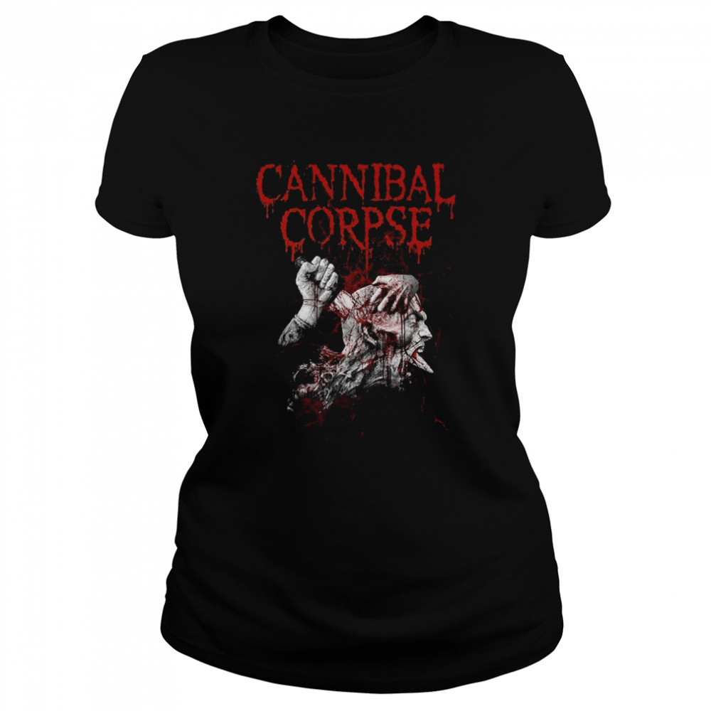 Cannibal Corpse Face Knife Death Metal shirt Classic Women's T-shirt