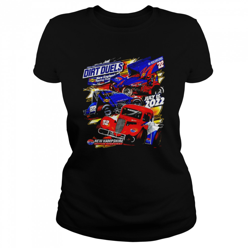Friday Night Dirt Duels New Hampshire Motor Speedway shirt Classic Women's T-shirt