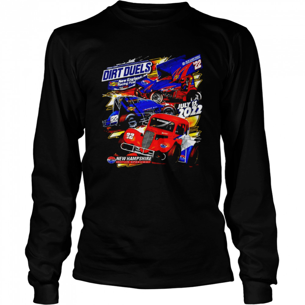 Friday Night Dirt Duels New Hampshire Motor Speedway shirt Long Sleeved T-shirt
