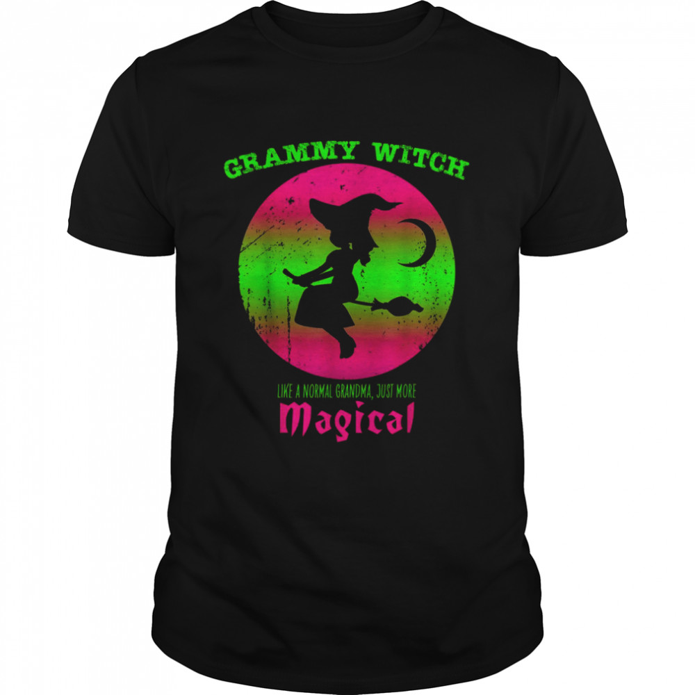 I’m The Grammy Witch It’s Like A Normal Grandma Halloween T-Shirt