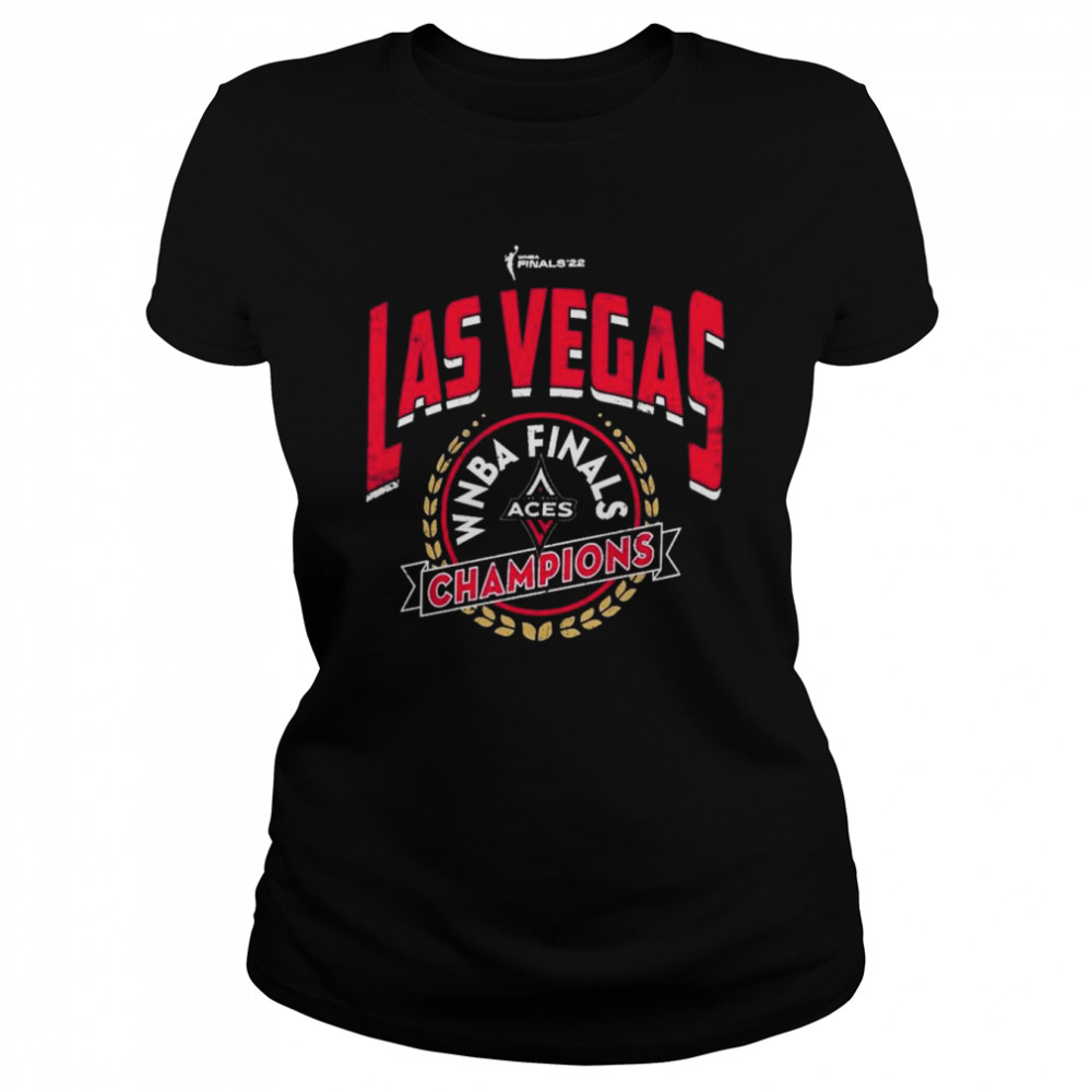 Las Vegas Aces Majestic Threads Women’s 2022 WNBA Finals Champions Boxy Cropped T- Classic Women's T-shirt