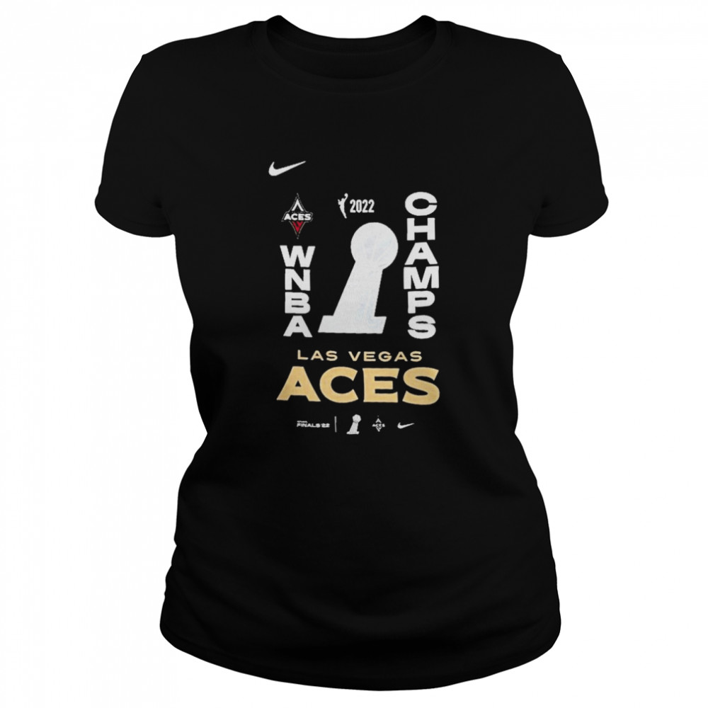 Las Vegas Aces Nike 2022 WNBA Finals Champions Locker Room T- Classic Women's T-shirt