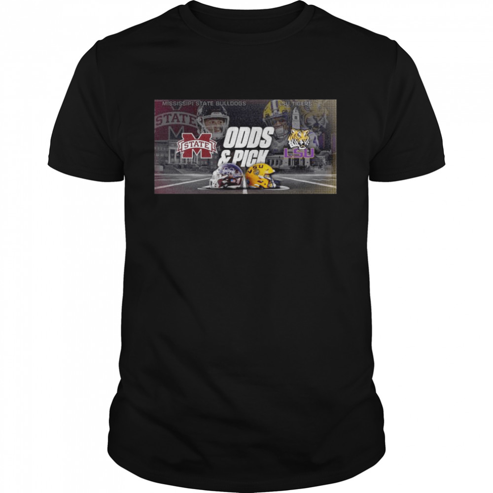Mississippi State Bulldogs vs LSU Tiger Odds and Pick 2022 shirt