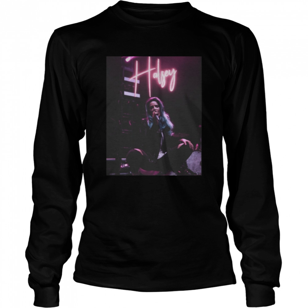 New Cover Album Singer Halsey shirt Long Sleeved T-shirt