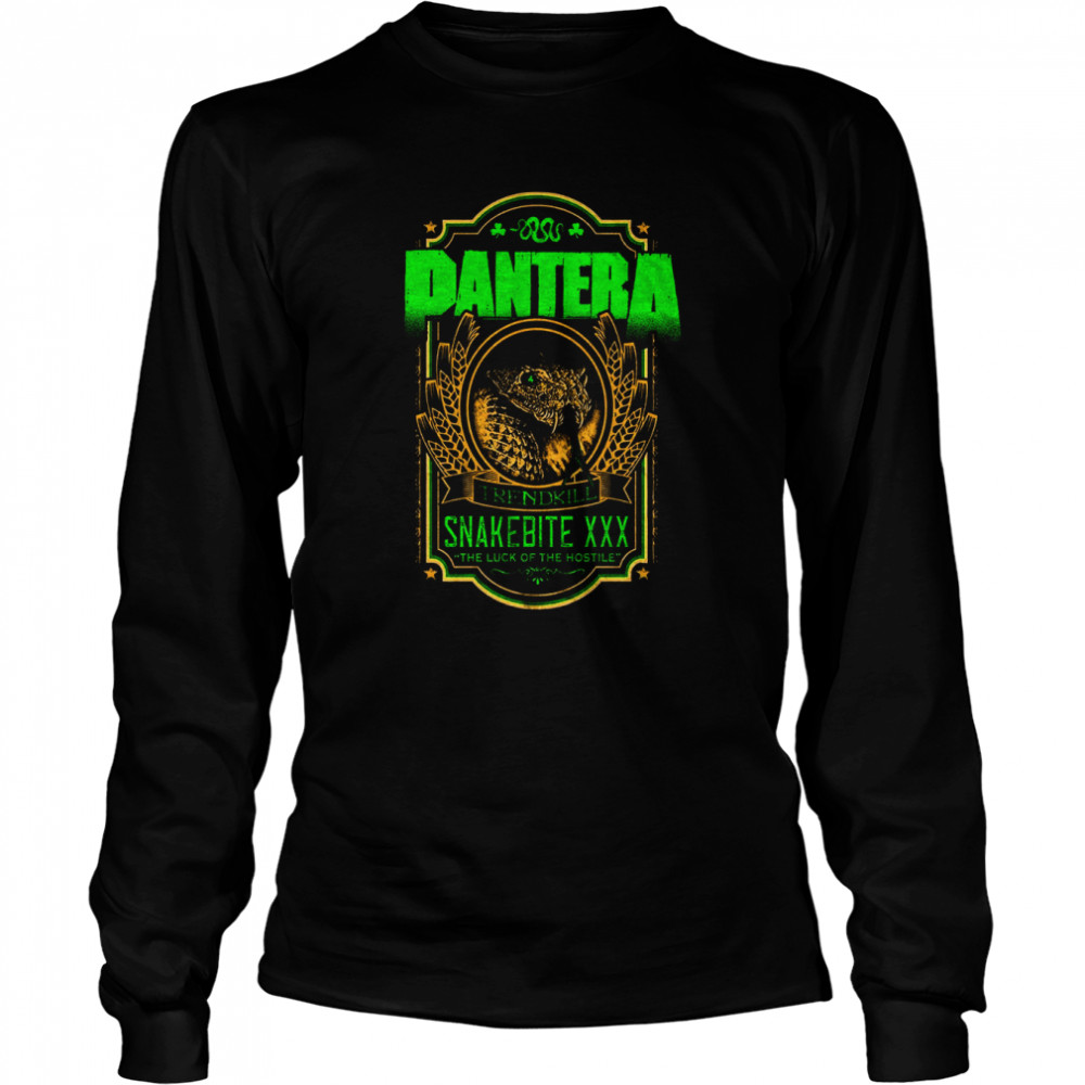 Pantera Snakebite Dimebag Darrell shirt Long Sleeved T-shirt