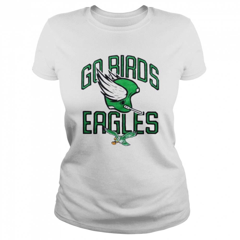 Philadelphia Eagles go birds T-shirt Classic Women's T-shirt