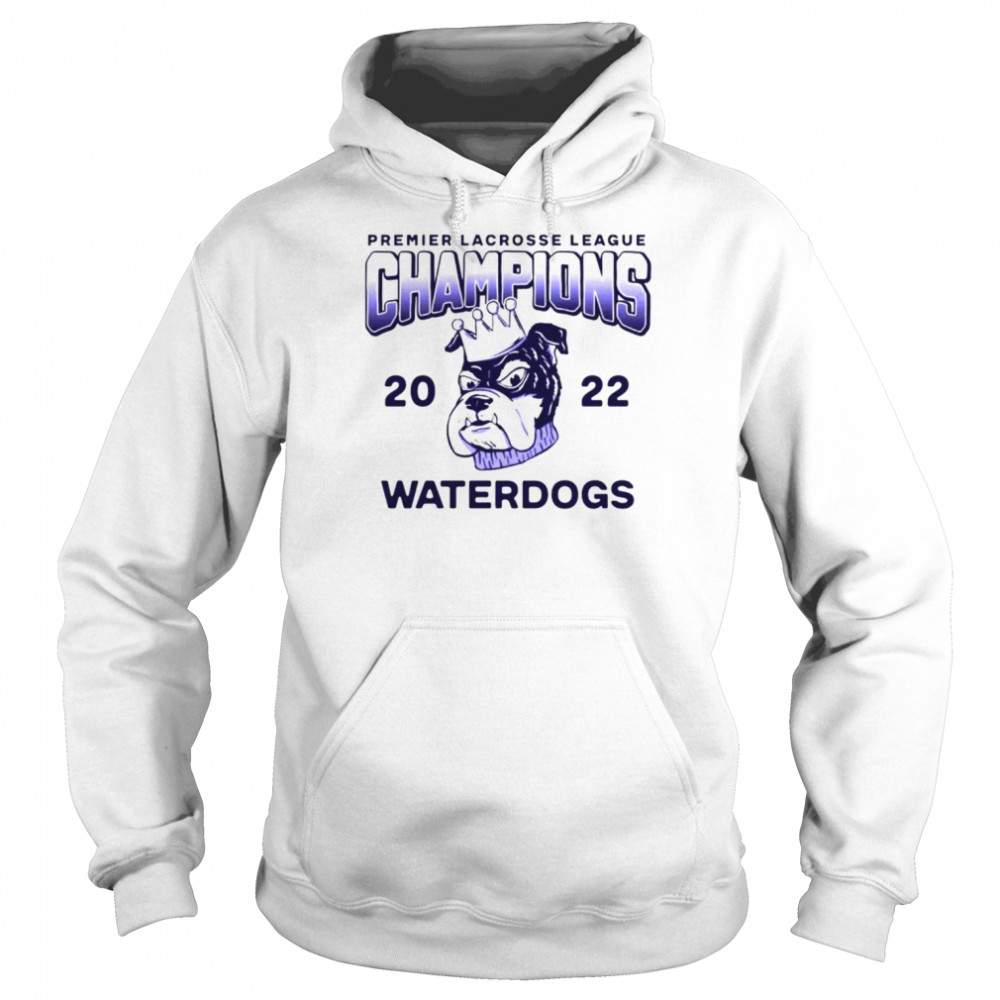 Premier lacrosse league champions 2022 waterdogs T-shirt Unisex Hoodie
