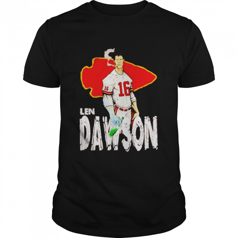 RIP Len Dawson Smoke American Football shirt