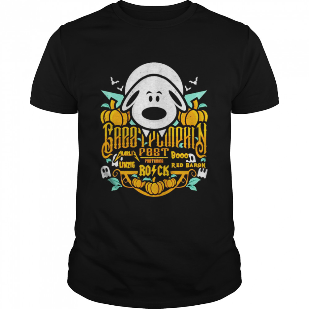 Snoppy great pumpkin fest shirt Classic Men's T-shirt