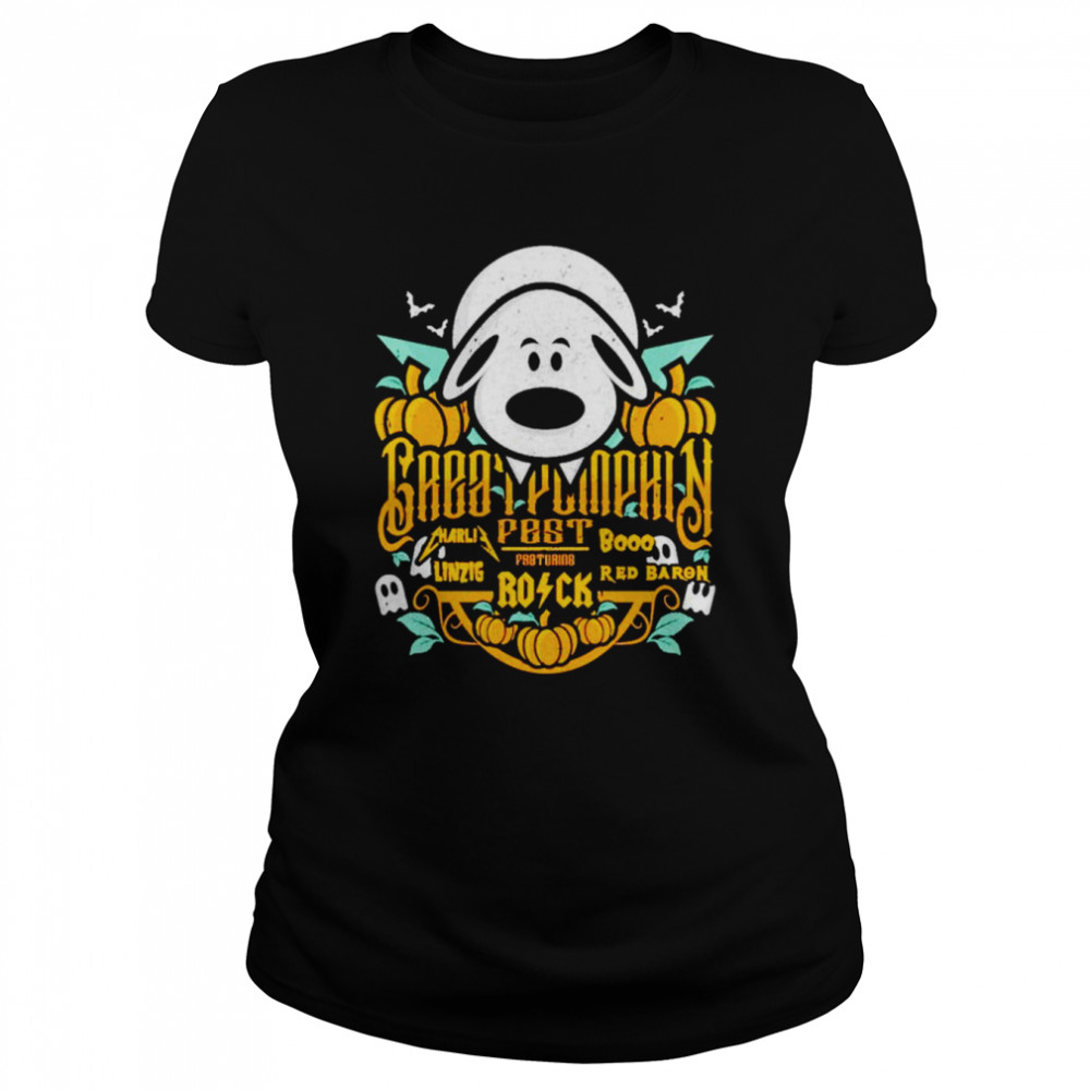 Snoppy great pumpkin fest shirt Classic Women's T-shirt