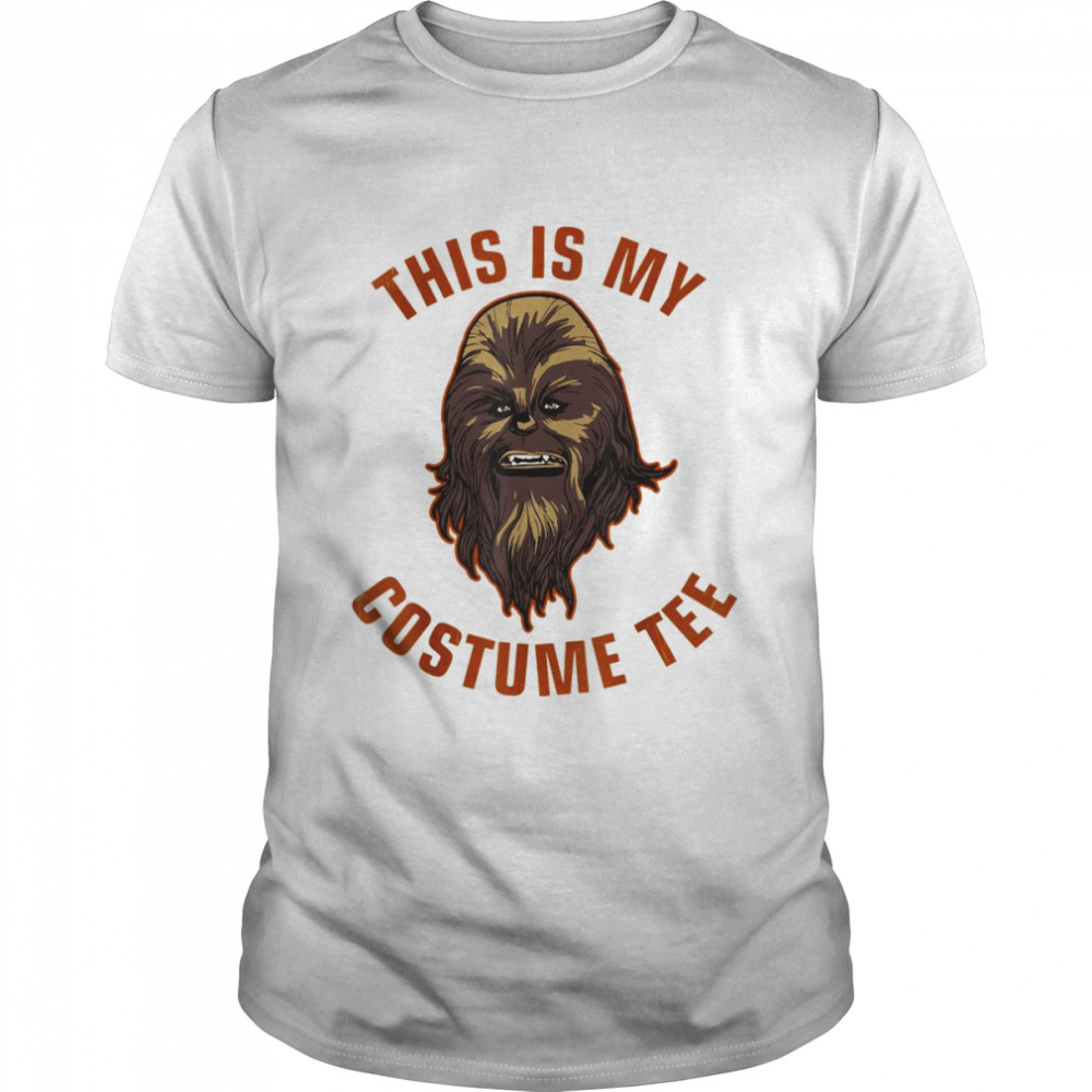 Star Wars Halloween Chewbacca This Is My Costume T- Classic Men's T-shirt