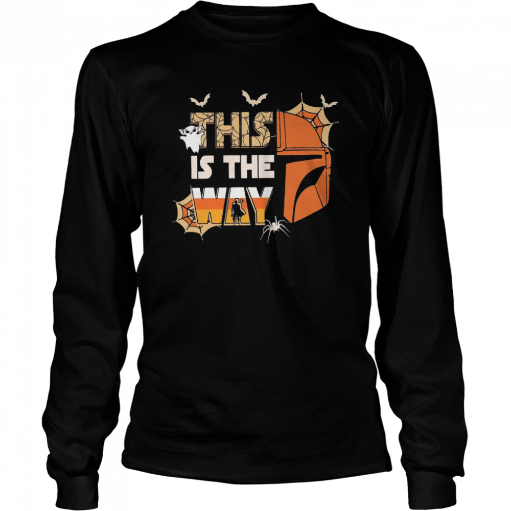 Star Wars Halloween This Is The Way T- Long Sleeved T-shirt