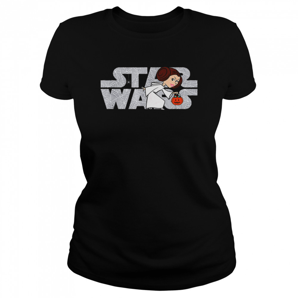 Star Wars Logo Princess Leia Star Wars Halloween T- Classic Women's T-shirt