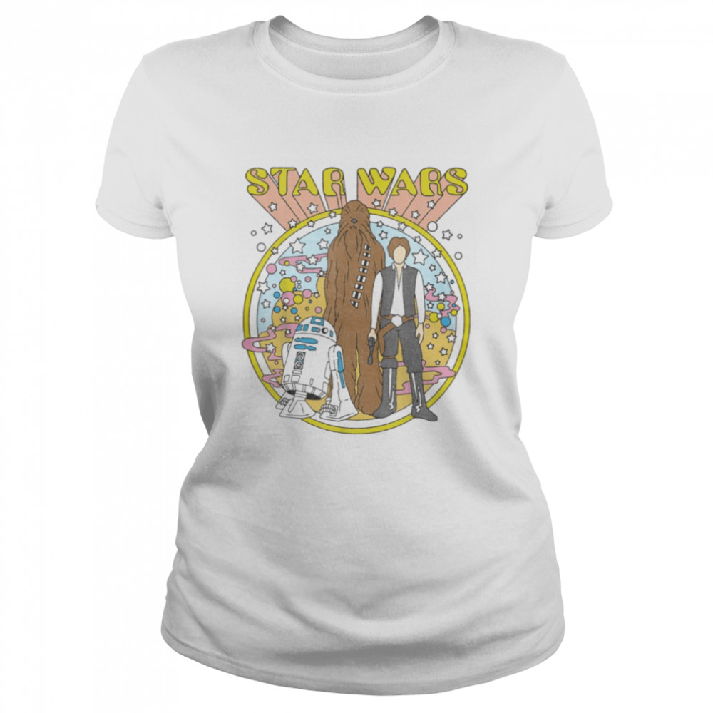 Star Wars Vintage Psych Rebels Star Wars Halloween T- Classic Women's T-shirt