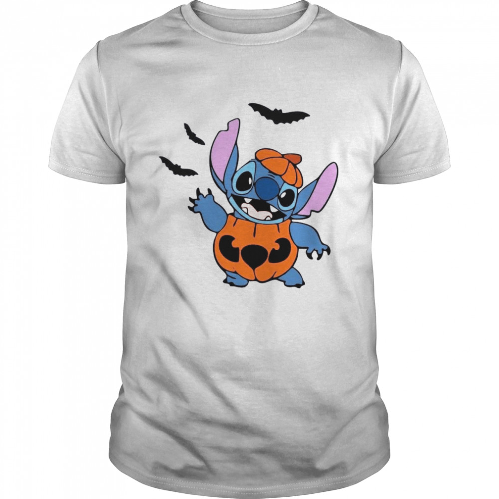 Stitch Pumpkin Halloween shirt
