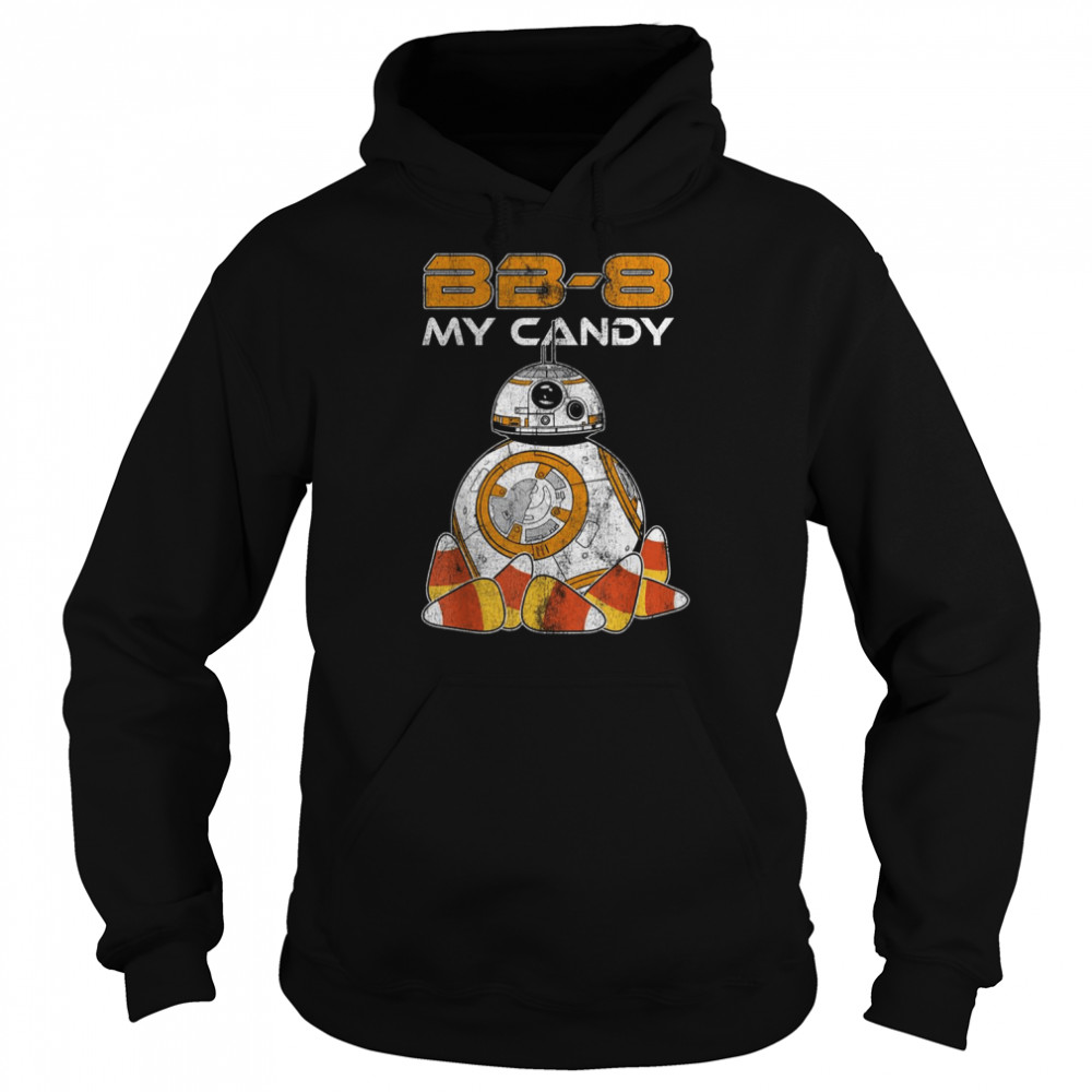 The Force Awakens BB 8 My Candy Star Wars Halloween T- Unisex Hoodie