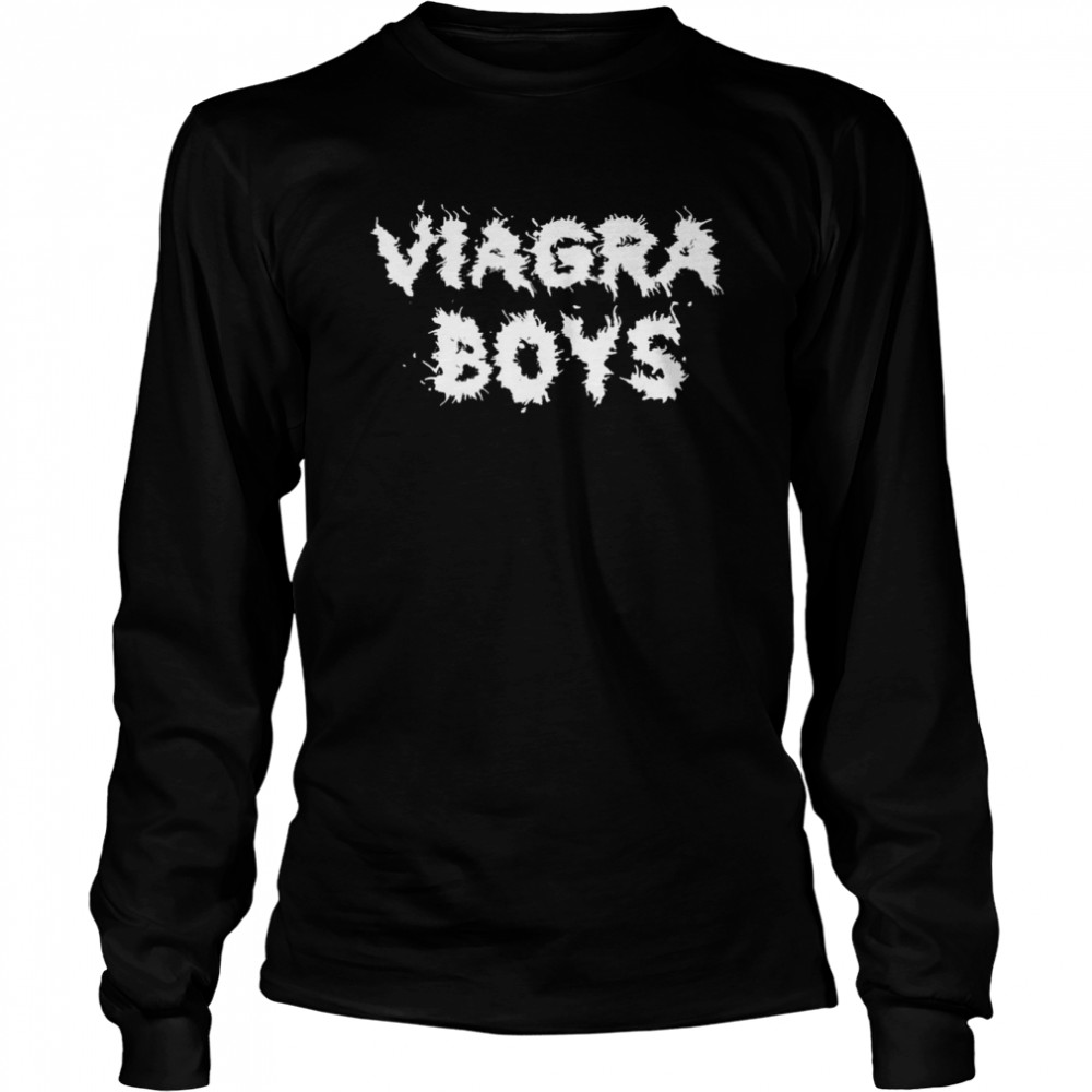 Viagra Boys Band Logo shirt Long Sleeved T-shirt
