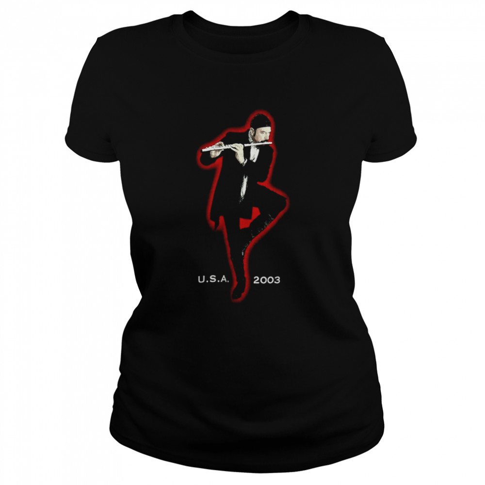 Vintage 2003 Ian Anderson Flute shirt Classic Women's T-shirt