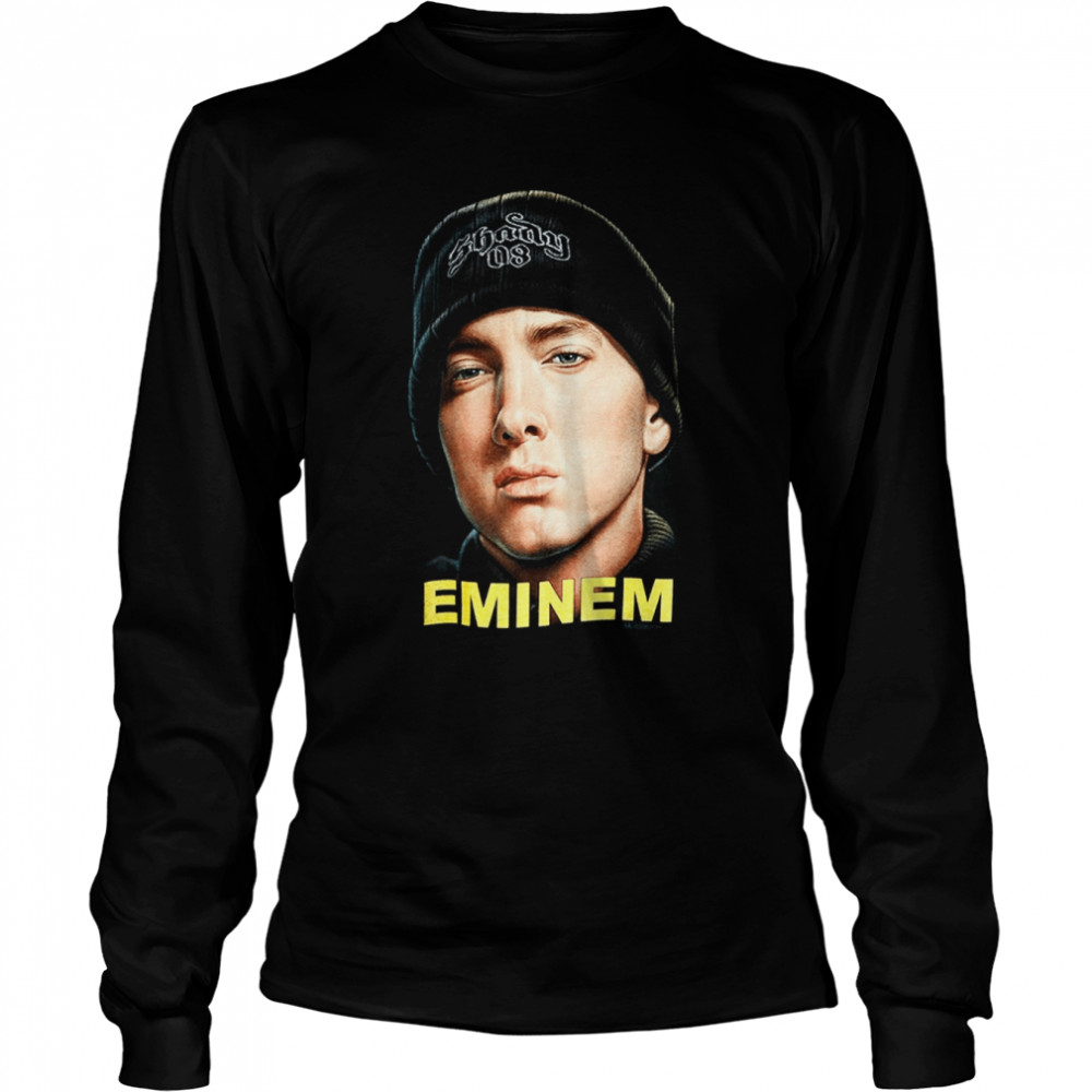 Vintage 2005 Two Face Eminem shirt Long Sleeved T-shirt