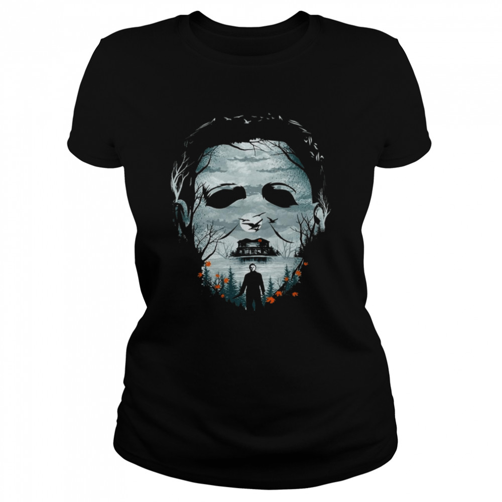 2022 Design Halloween Monsters Michael Myers shirt Classic Women's T-shirt