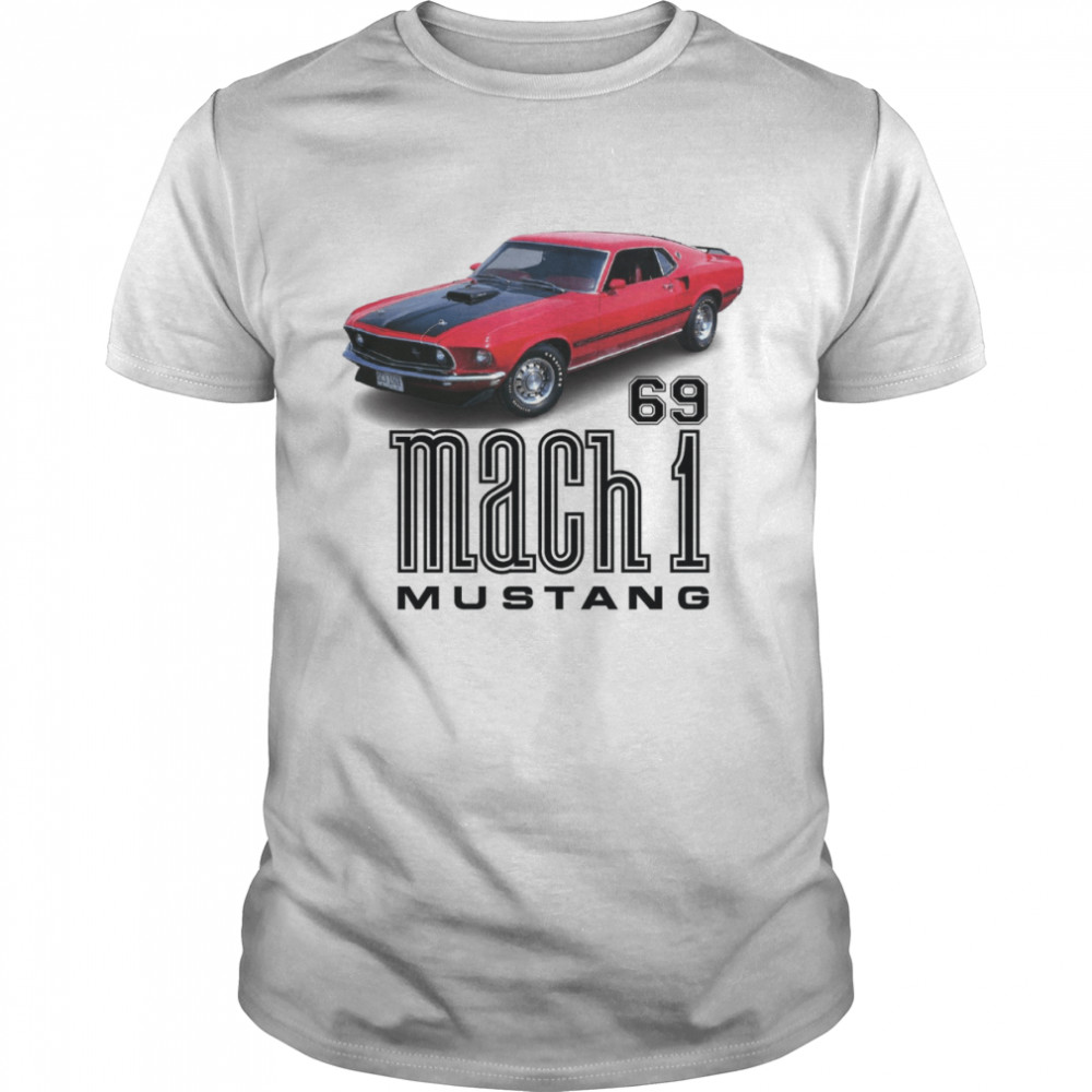 69 Mach 1 Mustang Custom T- Classic Men's T-shirt