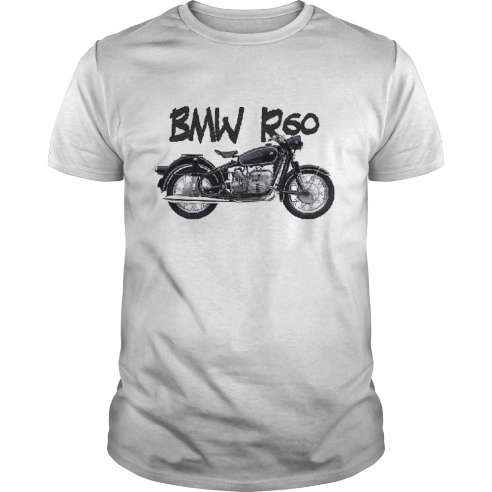 BMW R60 R602 Custom Antique Vintage Motorcycle T- Classic Men's T-shirt