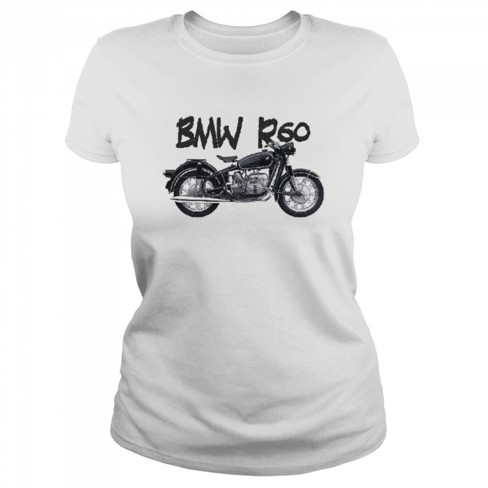 BMW R60 R602 Custom Antique Vintage Motorcycle T- Classic Women's T-shirt