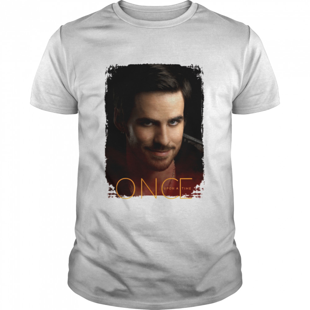 Captain Hook Once Upon A Time White Halloween shirt
