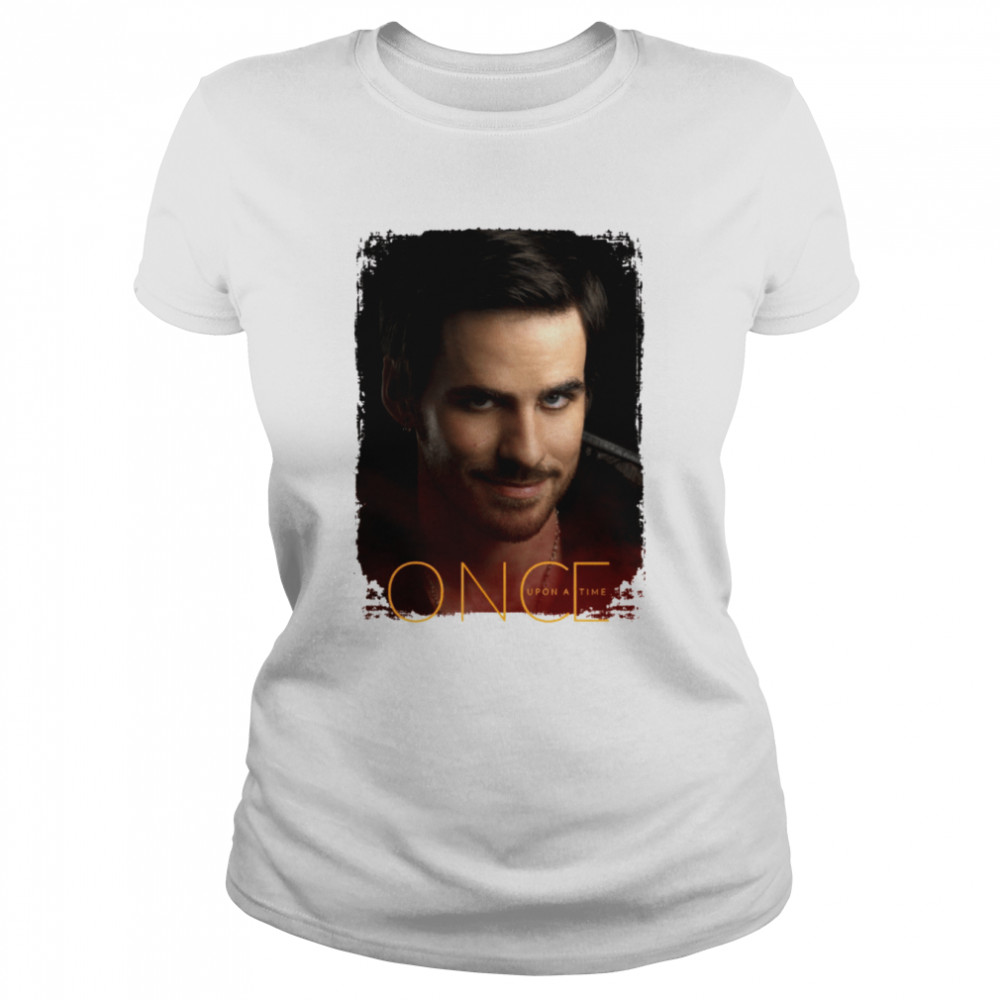 Captain Hook Once Upon A Time White Halloween shirt Classic Women's T-shirt
