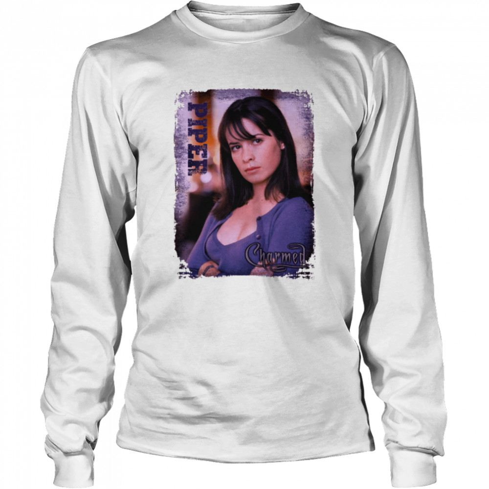 Charmed Holly Marie Combs As Piper Halloween shirt Long Sleeved T-shirt