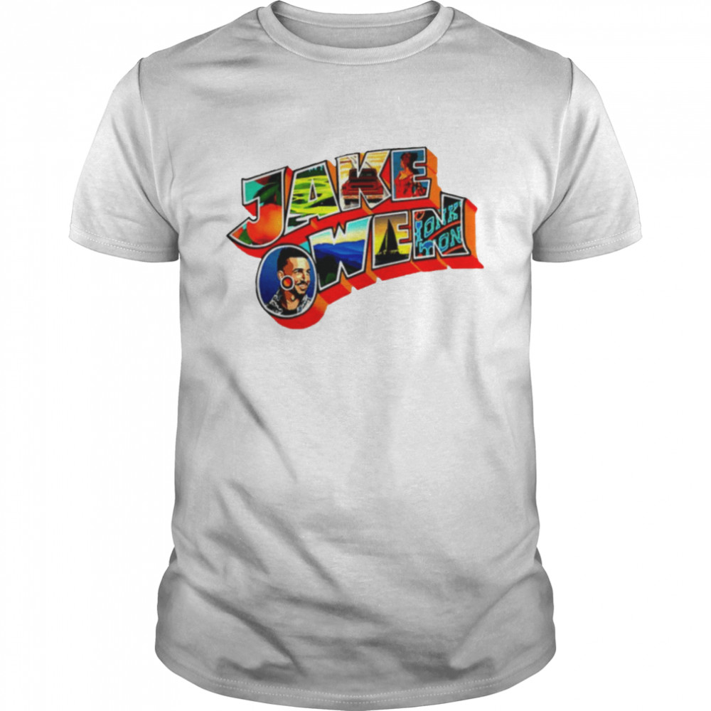 Country Singer Rock Jake Owen Iconic Logo shirt Classic Men's T-shirt