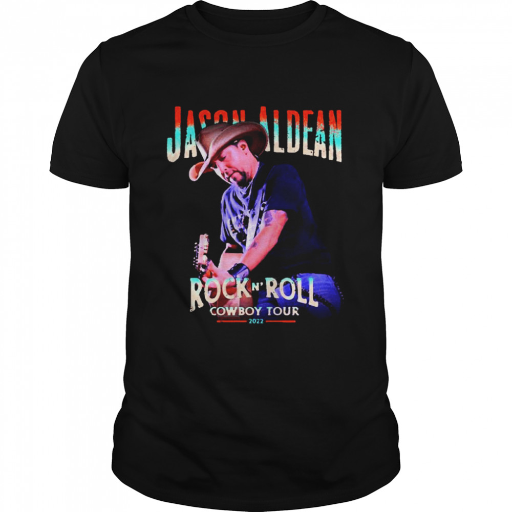 Cowboy Night Tour 2022 Jason Aldean shirt Classic Men's T-shirt