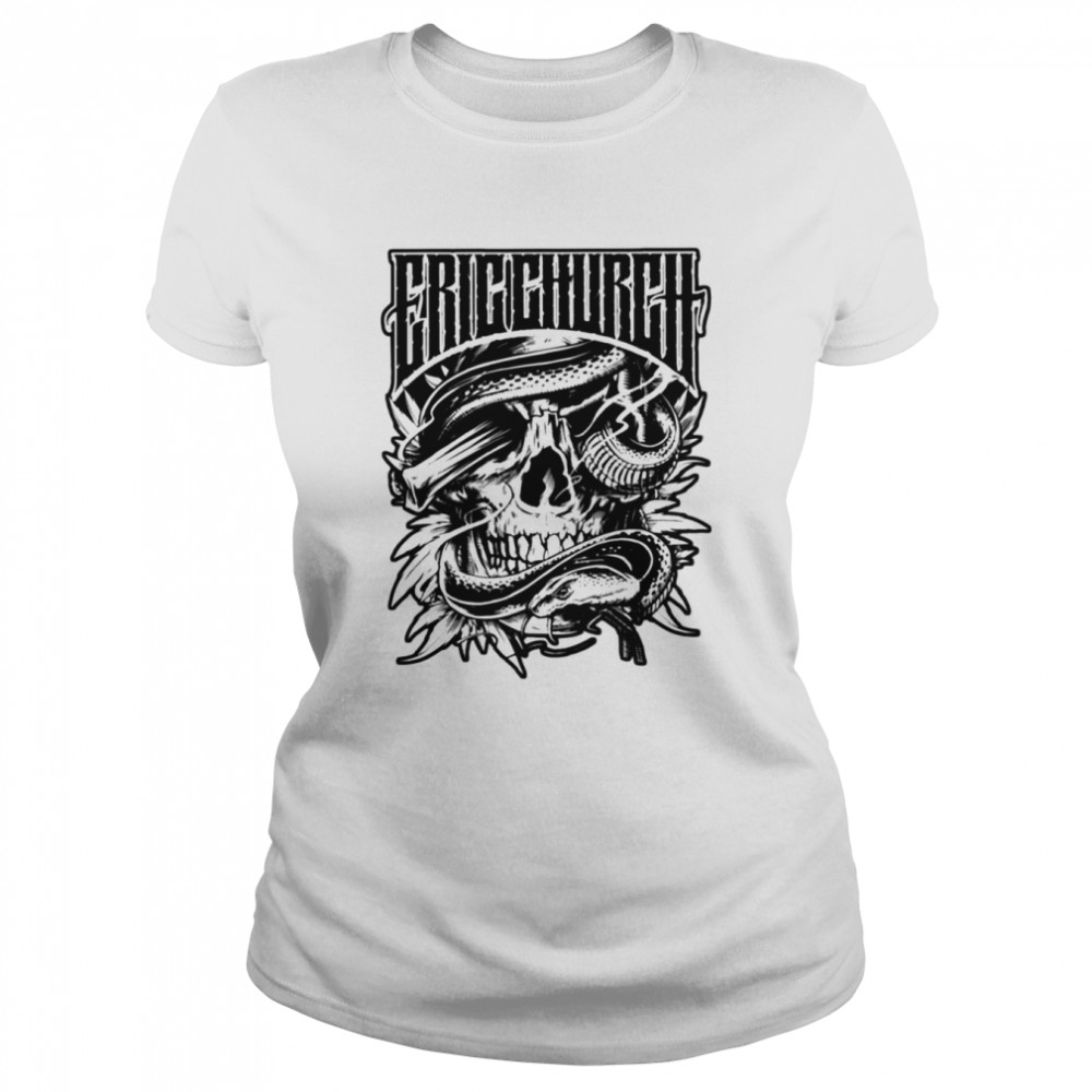 Eric Born 05.03.1977 Eric Church Song Cover shirt Classic Women's T-shirt