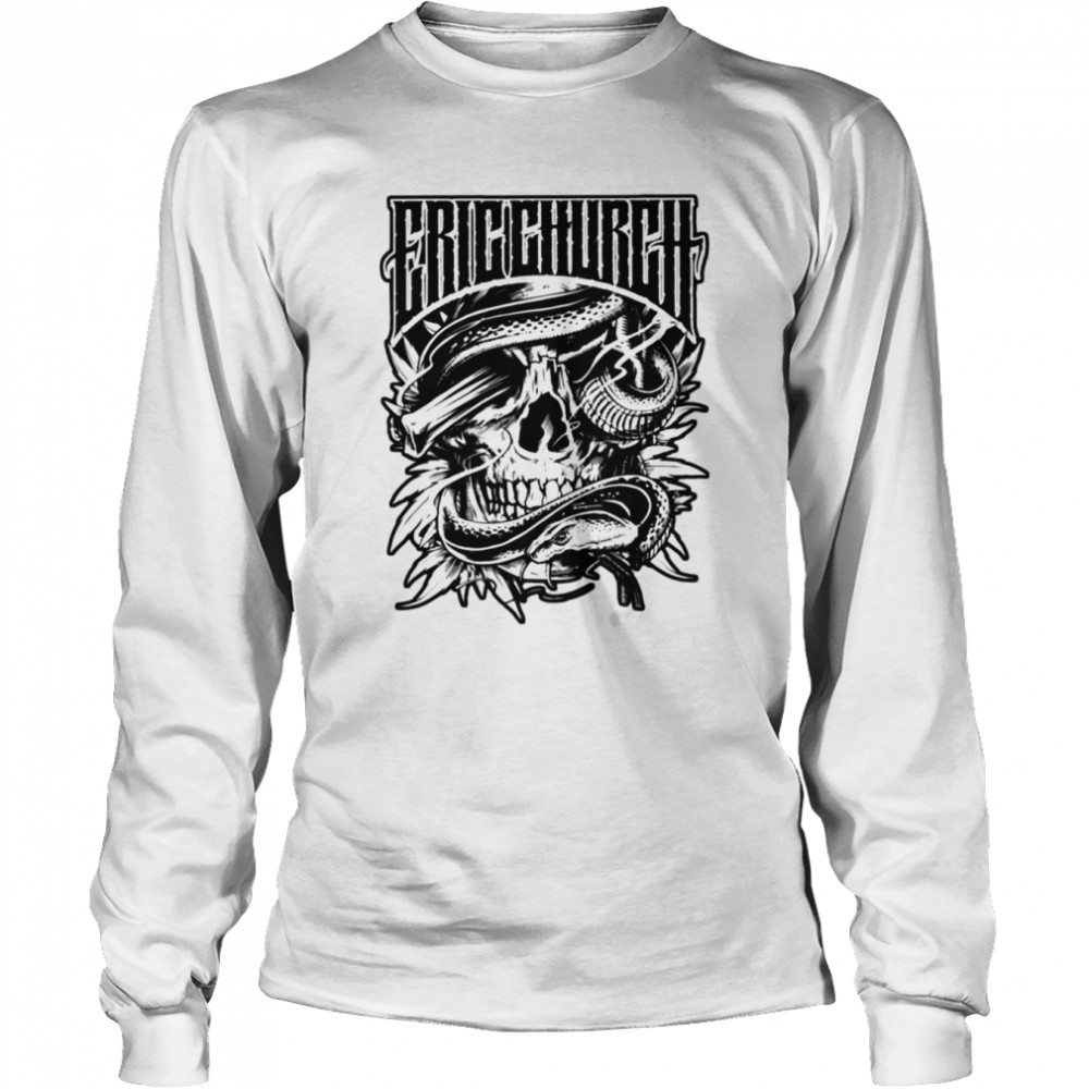 Eric Born 05.03.1977 Eric Church Song Cover shirt Long Sleeved T-shirt