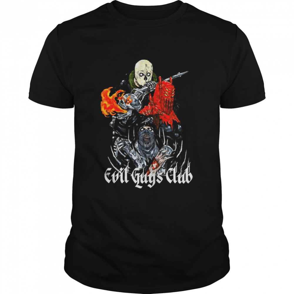 Evil Guys Club Halloween Monsters shirt Classic Men's T-shirt