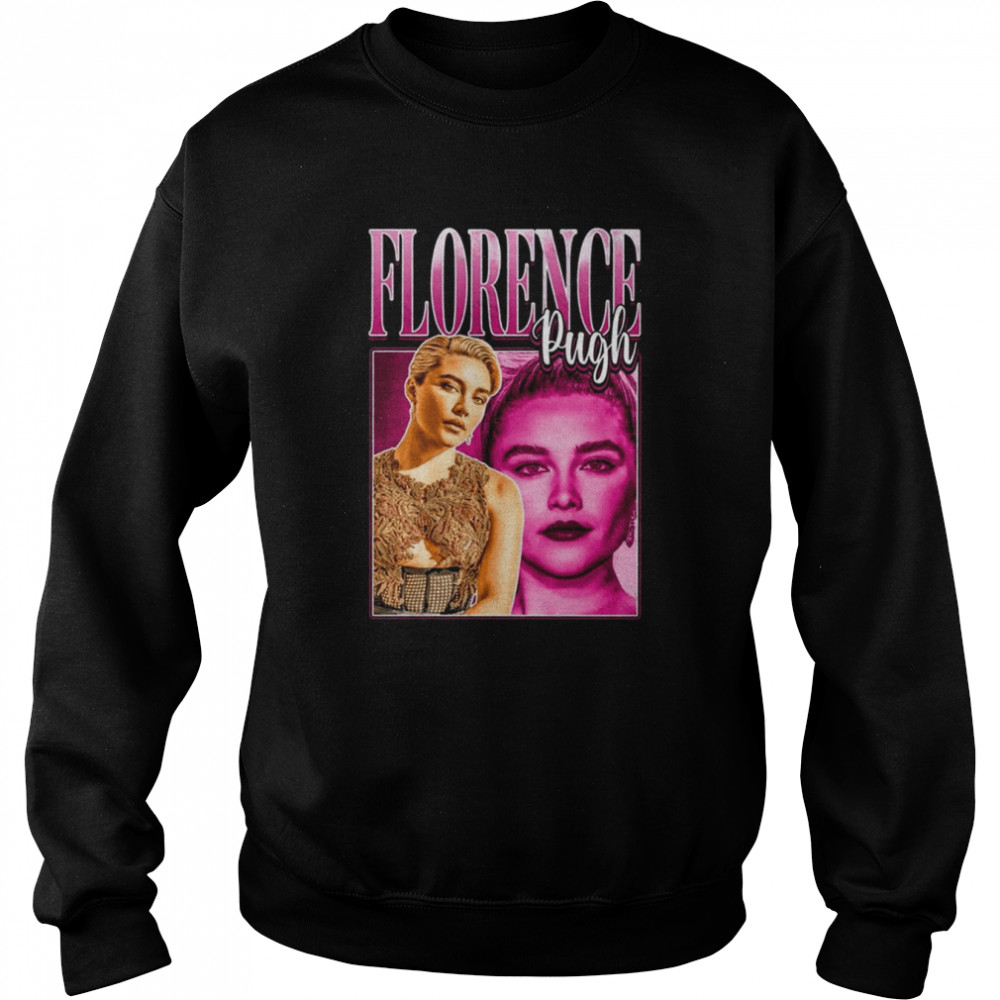 Florence Pugh 90s Graphic   Unisex Sweatshirt