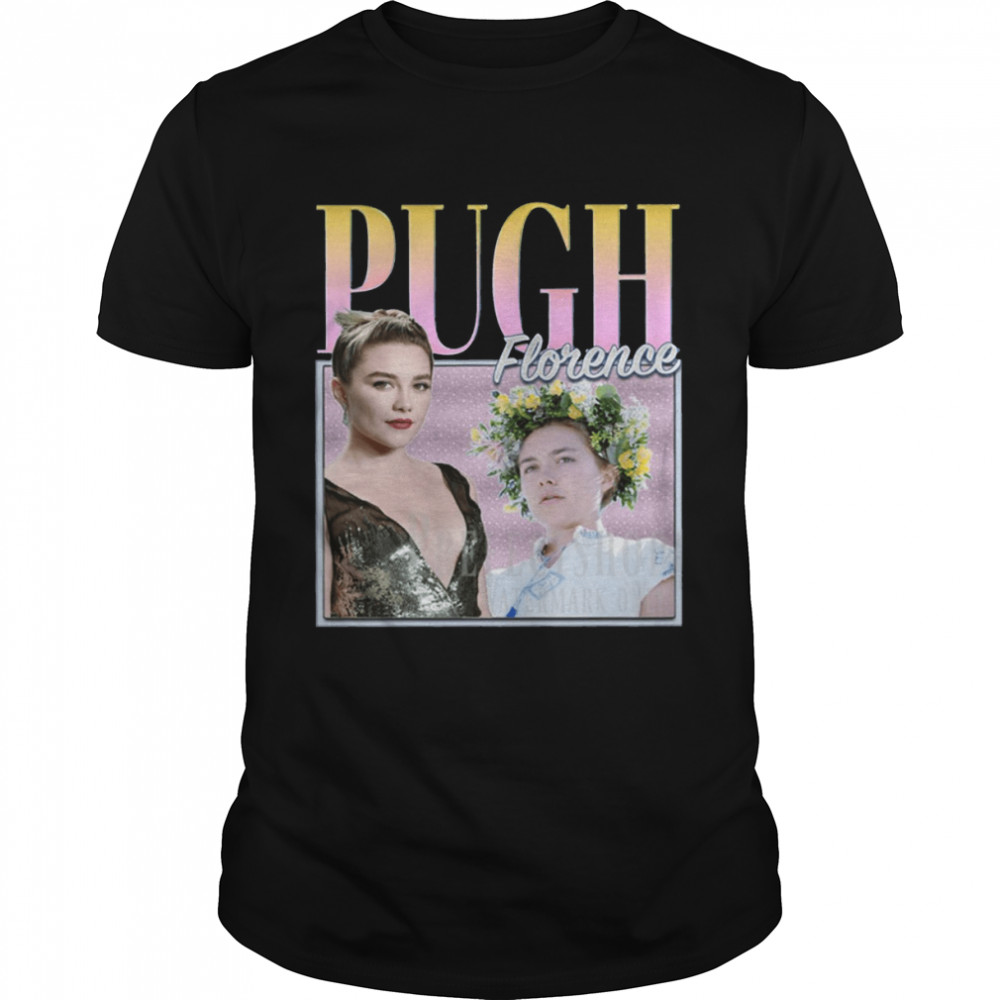 Florence Pugh Actor Retro Style shirt