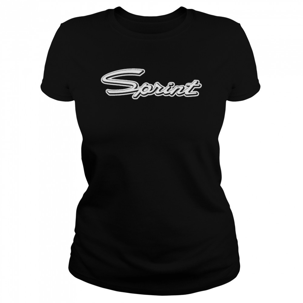 Ford Falcon Sprint Custom Screen Printed Hot Rod shirt Classic Women's T-shirt