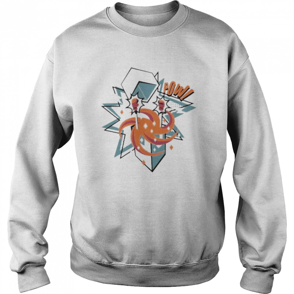 Glitter Bomb 4.0 Pop Art Graphic Mark Rober shirt Unisex Sweatshirt