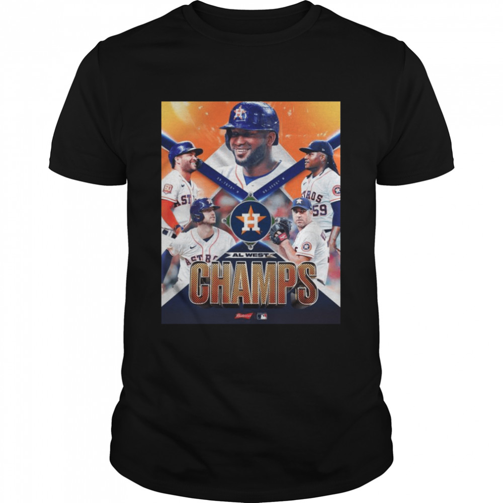 Houston Astros Team 2022 AL West Champs Shirt