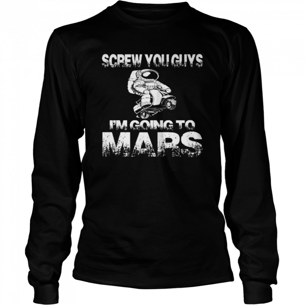 IM GOING to MARS Funny Elon Musk Parody Space Rocket Long Sleeved T-shirt