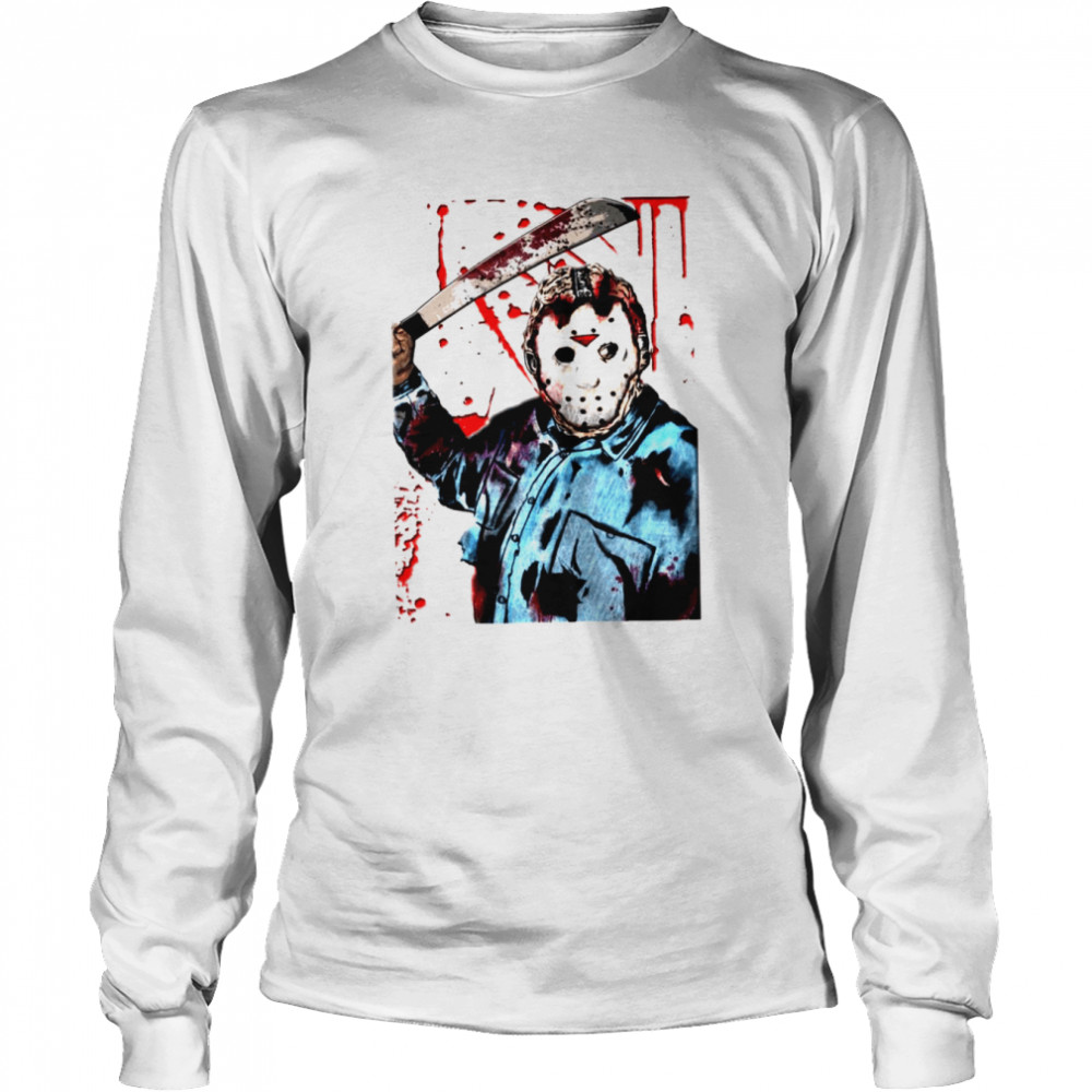 Jason Goes To Hell Halloween Monsters shirt Long Sleeved T-shirt