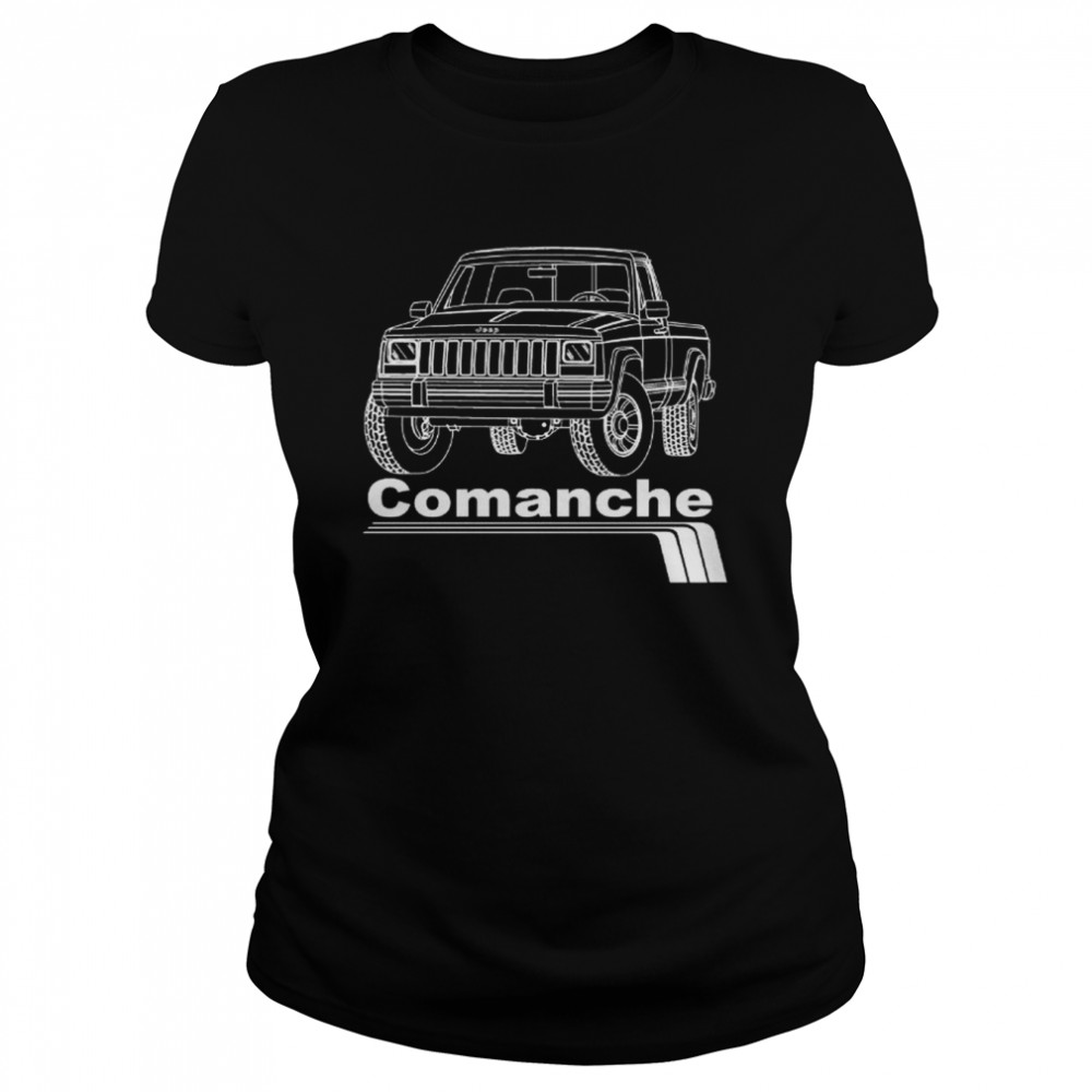 Jeep Truck Comanche MJ 4X4 Sport T- Classic Women's T-shirt