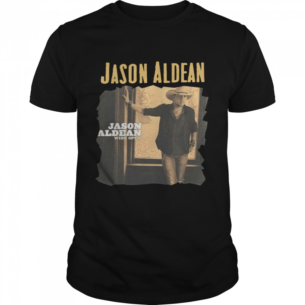 Johnha Jason Aldean Wide Open Sexy Exposed Navel shirt