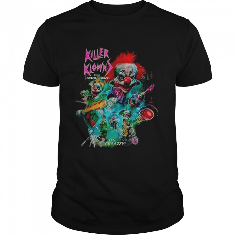 Killer Klowns From Outer Space Halloween Monsters shirt