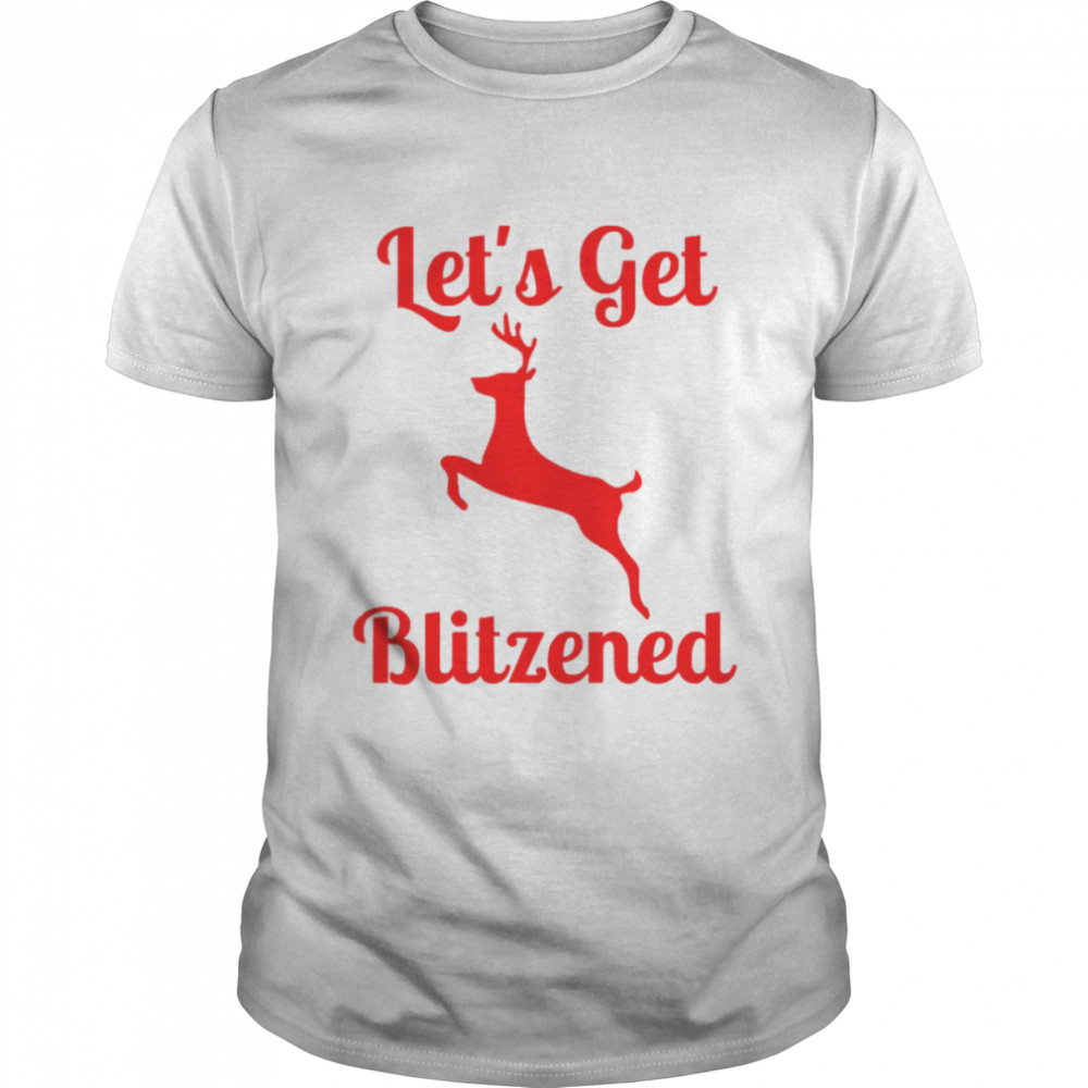 Let’s Get Blitzened Red shirt Classic Men's T-shirt