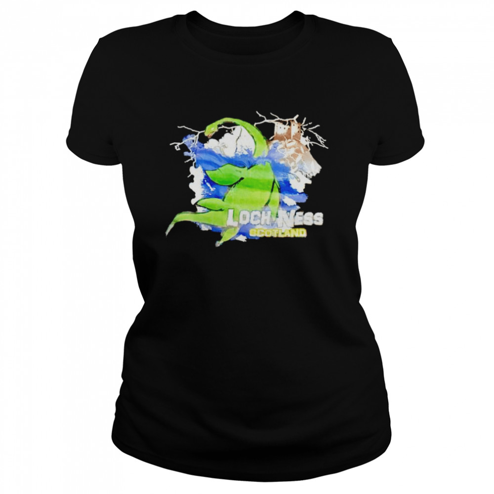 Loch Ness Scotland shirt Classic Women's T-shirt