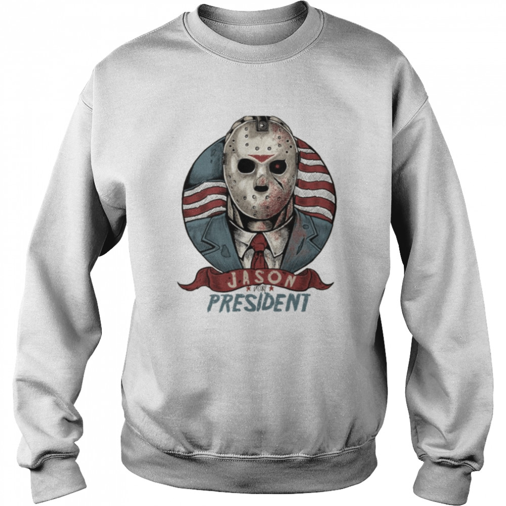 Make Friday Great Again Halloween Monsters Jason Voorhees shirt Unisex Sweatshirt