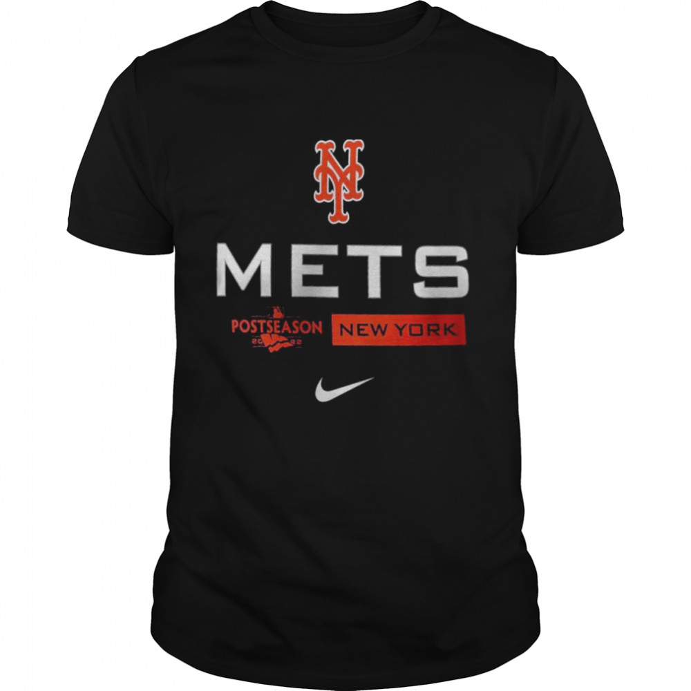 MLB New York Mets Nike 2022 Postseason Authentic Collection Dugout T-Shirt